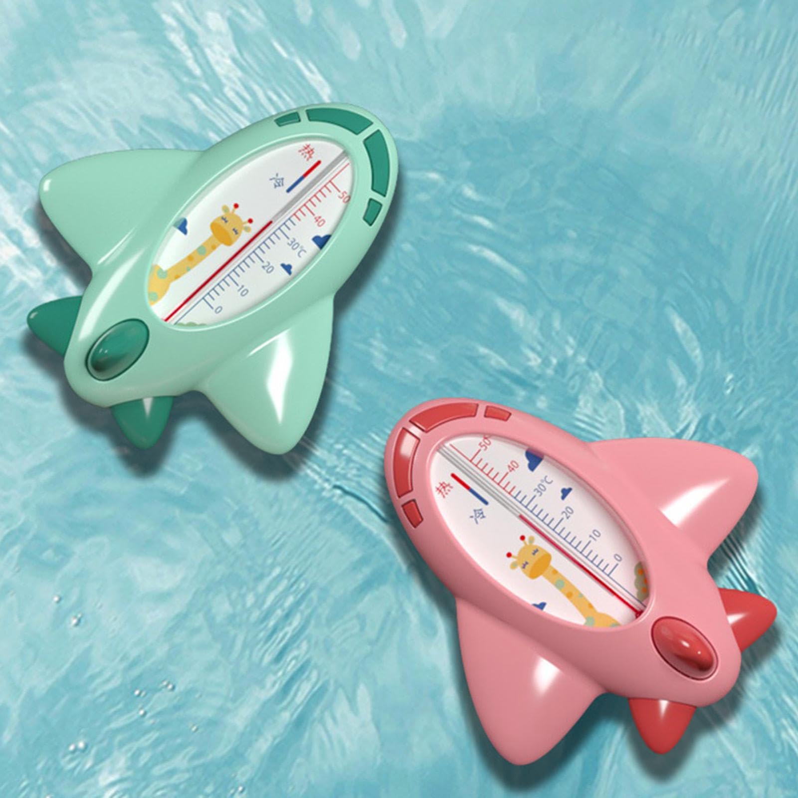 CALANDIS® Water Thermometer Bath Thermometer for Swimming Infant Newborn Bathroom Pink | 1 Piece Floating Thermometer-image-20