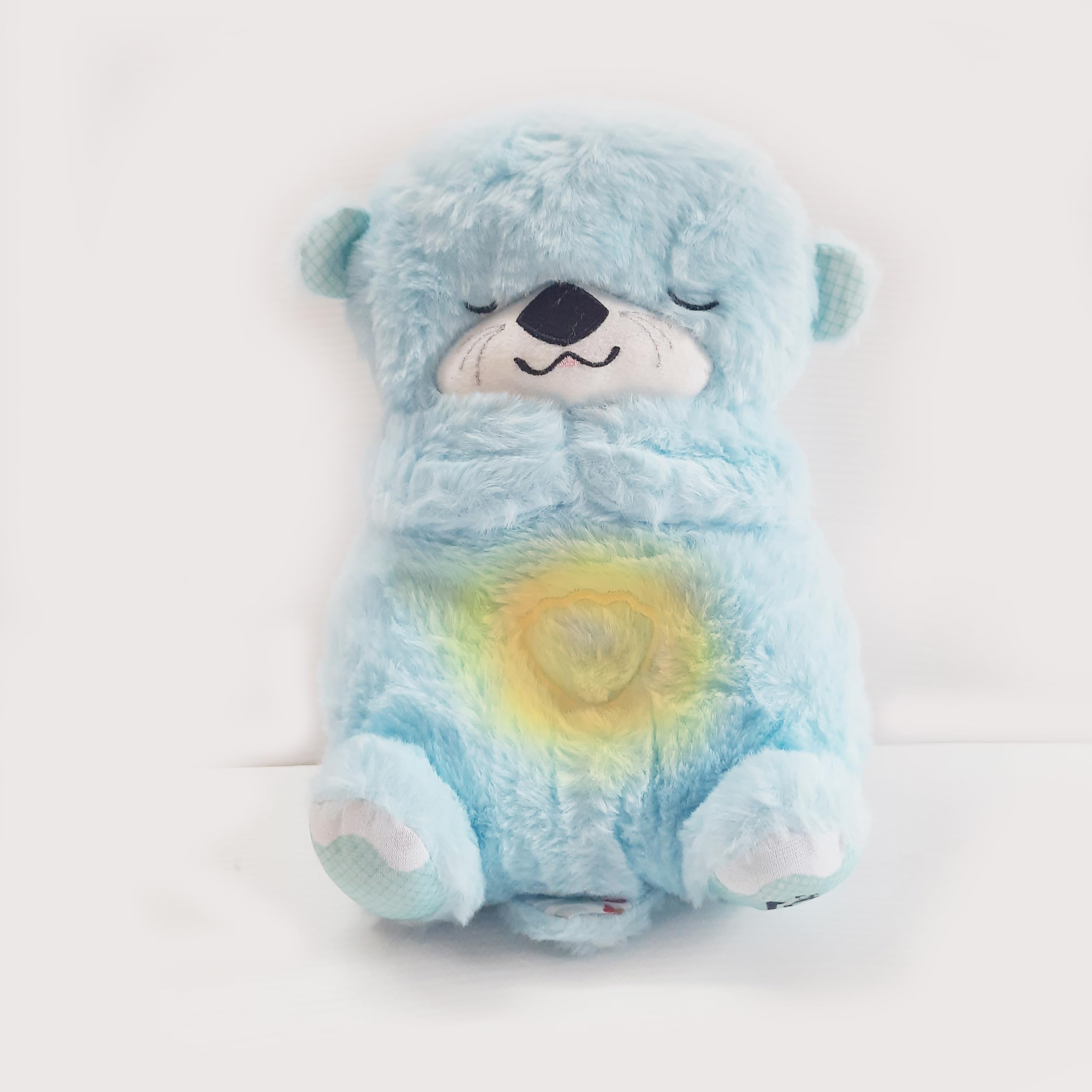 Himaja Little Shopee® | Animal Otter Plush Baby Toy with Music, Sounds, Lights and Breathing Motion | Gift for Kids | Size 30cm (Blue) (B0DCGNFLFQ) Amazon Price History, Amazon Price Tracker