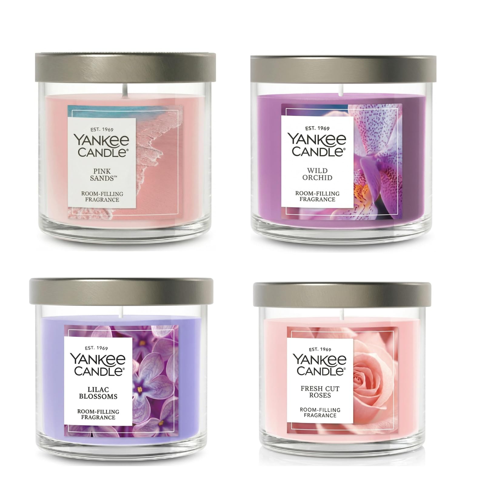 Amazon.com: Yankee Candle Floral Variety Pack Small Tumbler Jar