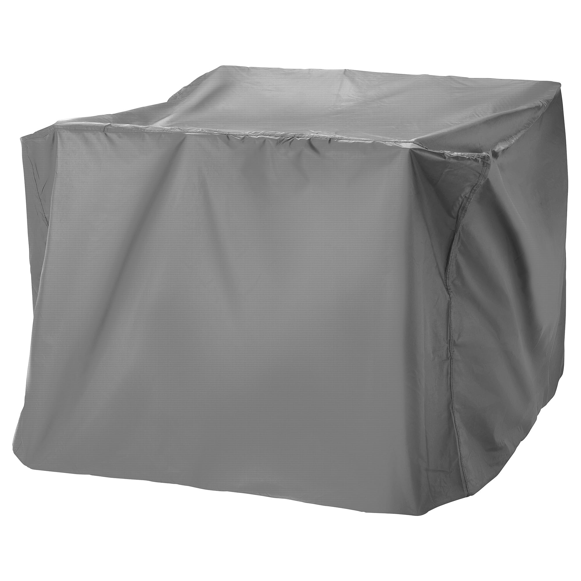Housse de protection ProTuning KUGGASKÄR gris haut de gamme pour mobilier de terrasse carré