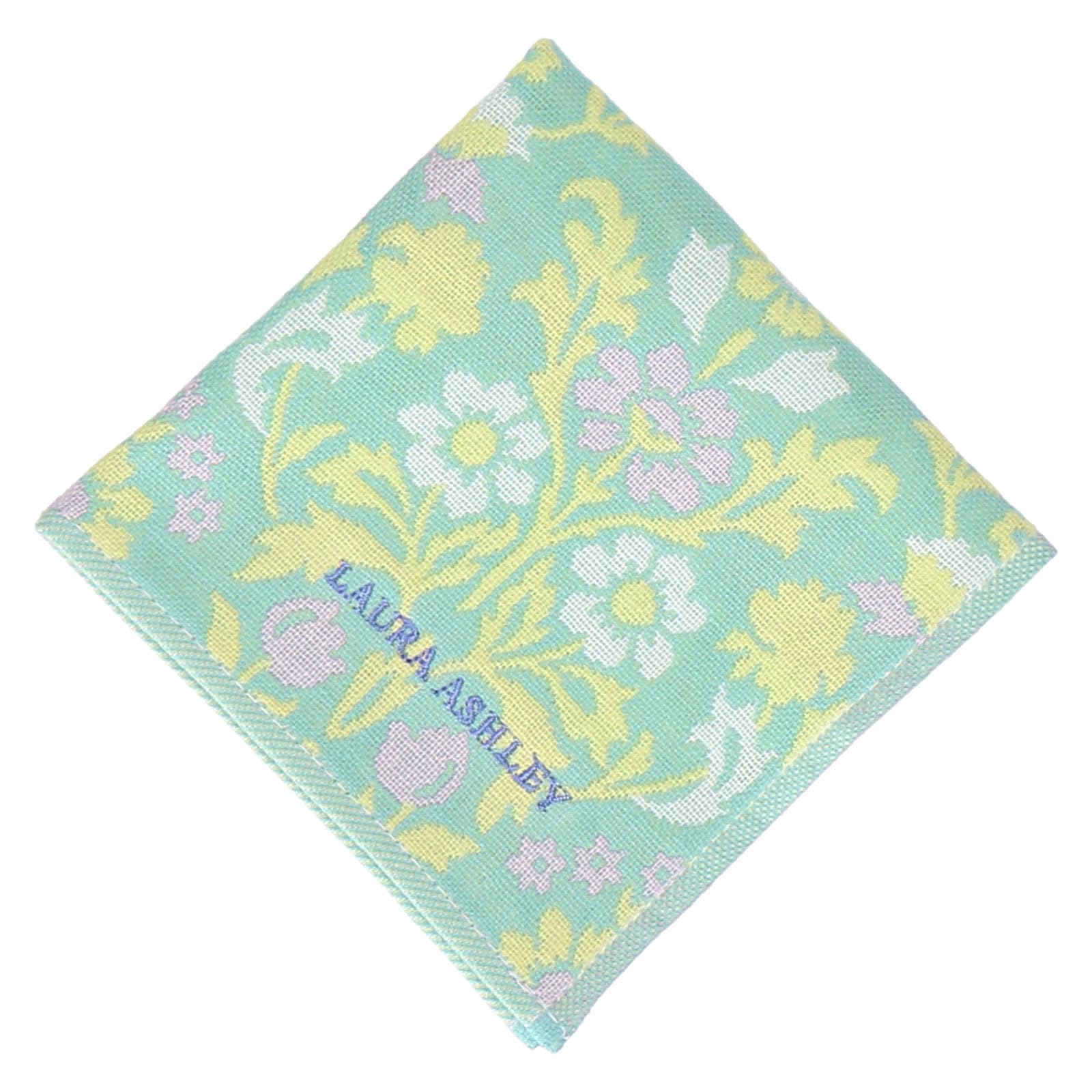 Amazon | Laura Ashley(ローラ アシュレイ) ハンカチ レディース 3重