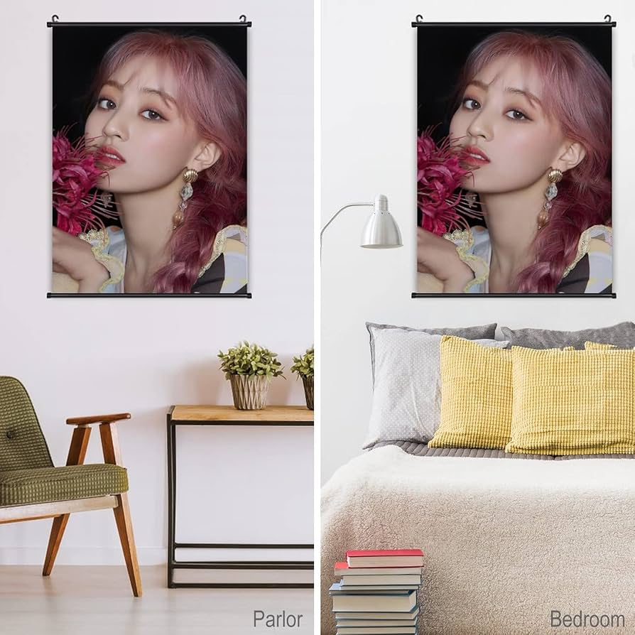 Amazon.co.jp: TWICE ジヒョ ポスター 掛け画 壁飾りポスター