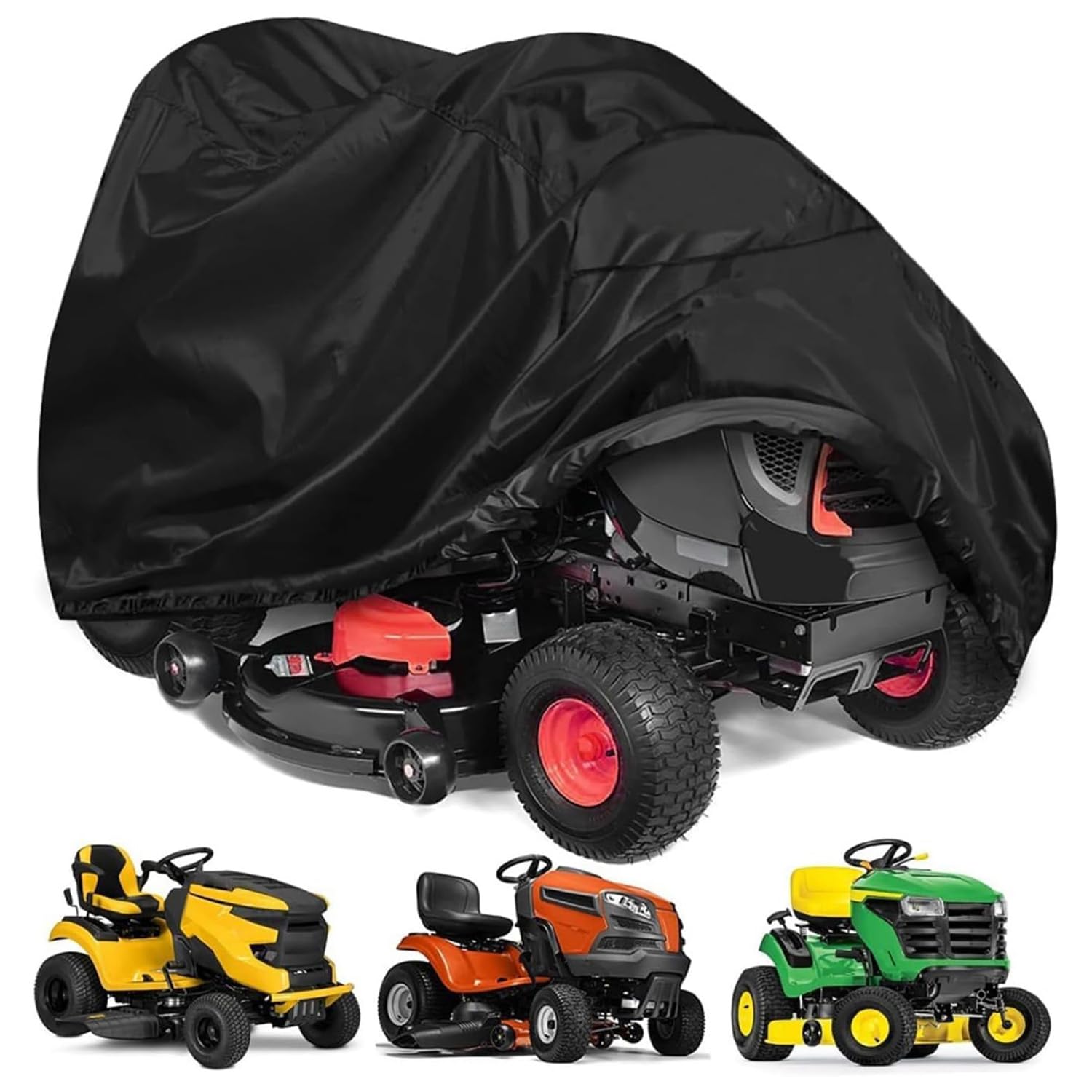 ZORQ Riding Lawn Mower Cover for STIGA Park Pro 740 IOX 900 AWX 2015-2026, Heavy Duty Waterproof Uv Protection Tractor Covers Water Resistant Cover For Ride-on Garden Tractor