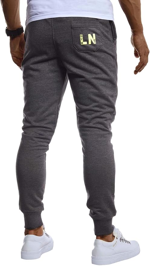 Leif Nelson Survêtement Homme Fitness LN8021 - Ensemble Jogging Veste Capuche Et Pantalon