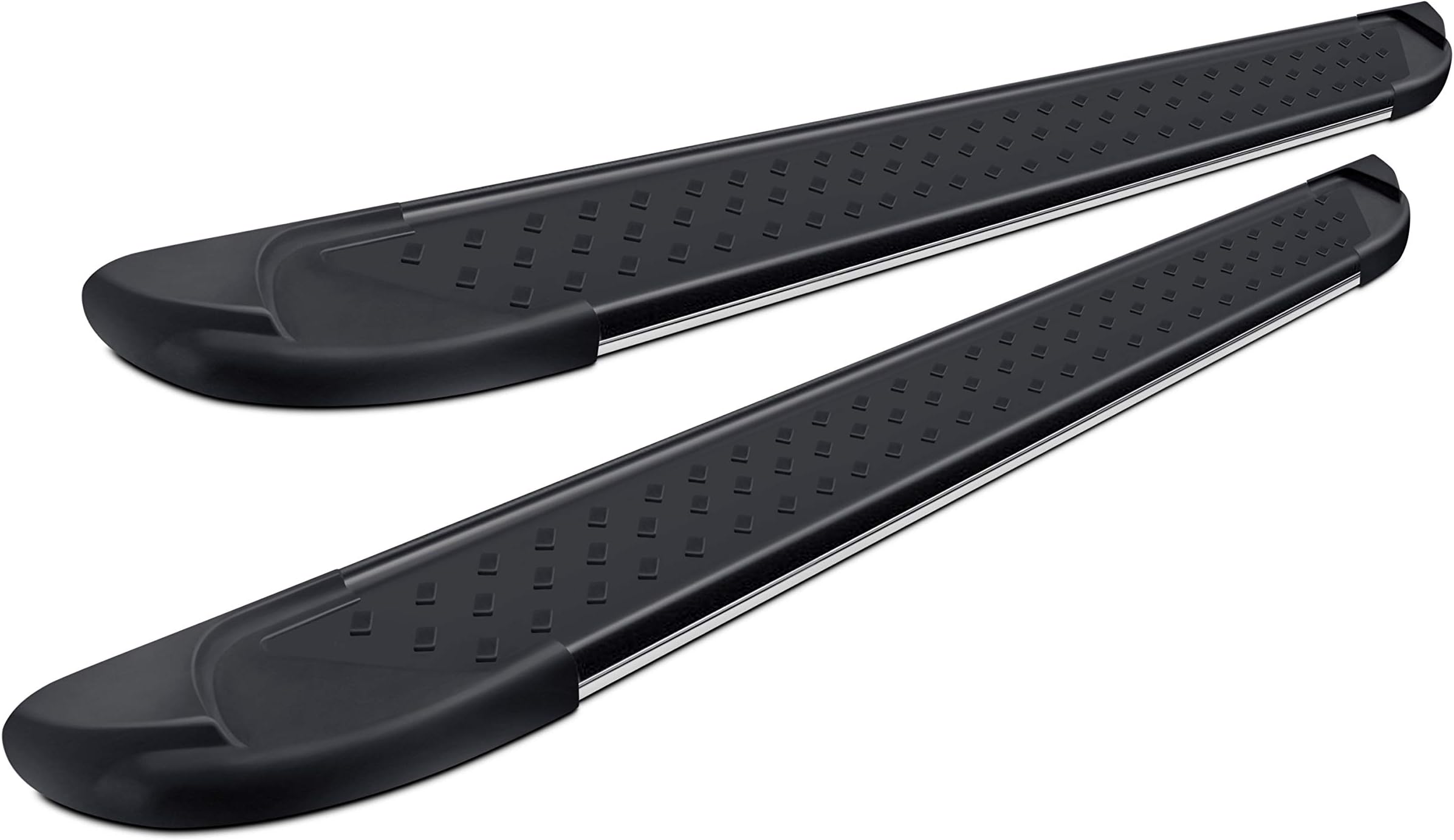 Romik 60056419-5.5" RAL Series Black Running Boards