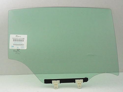 Vidrio de la puerta trasera del lado derecho del pasajero compatible con Nissan Sentra 4 puertas Sedan modelos 2007-2012