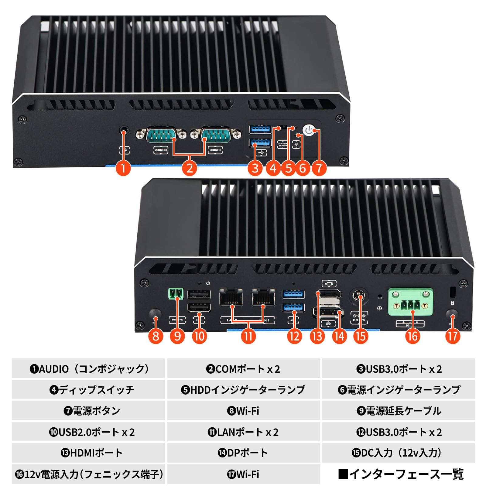 Amazon.co.jp: Skynew ファンレス ミニPC 産業用 Windows11 インテル