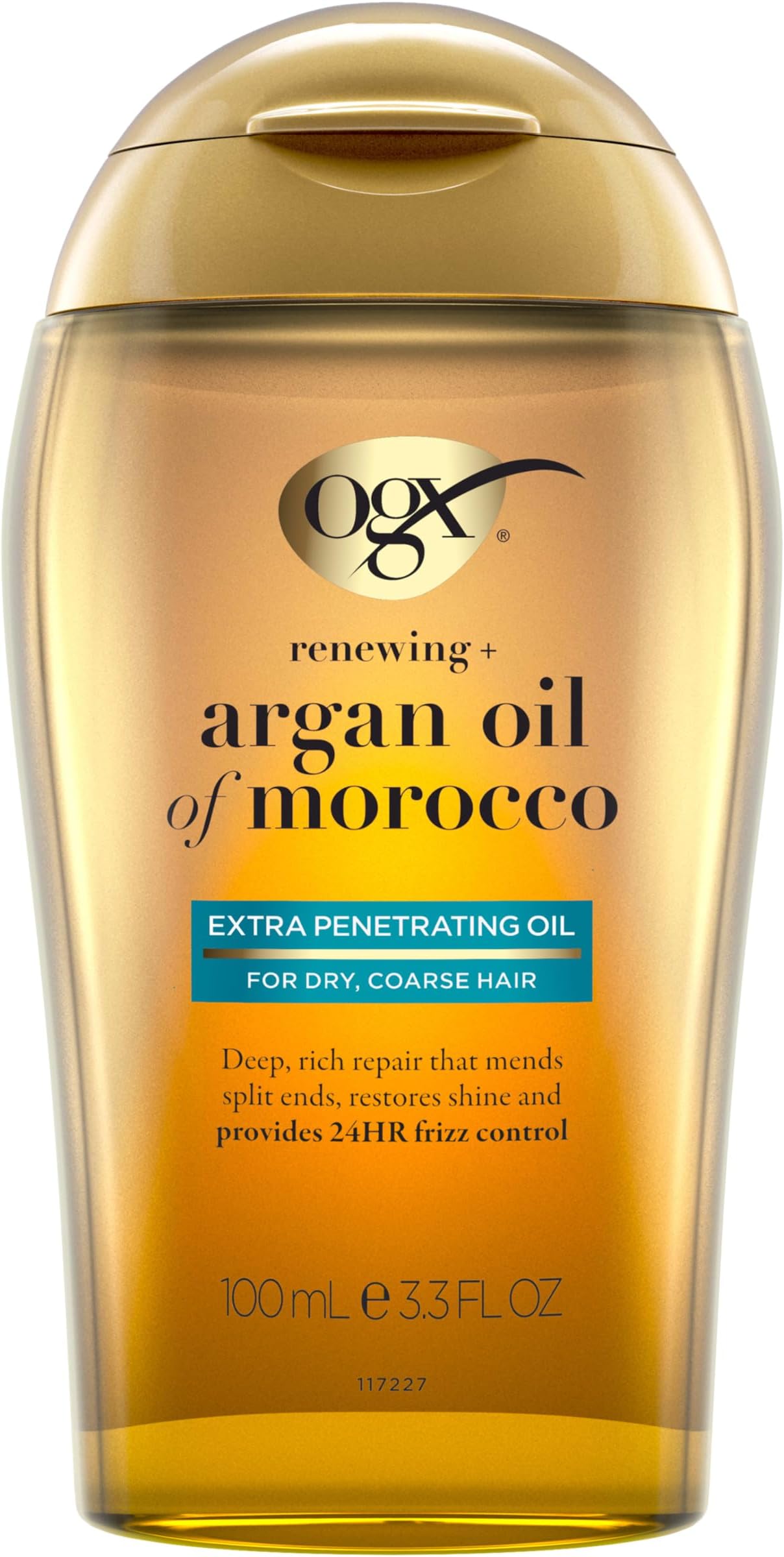 Argan Oil of Morocco Extra Penetrating Oil for Renewing Plus Dry and Coarse Hair, 100ml