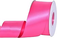 Vista 111 de YAMA Cinta de satén de doble cara, 7/8 pulgadas, 25 yardas para envolver regalos, color rosa