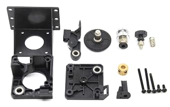 Upgraded 3D Printer Extruder Parts with Mounting Bracket for ANYCUBIC Mega-SCR10V6 for 1.75mm Filament Extruder