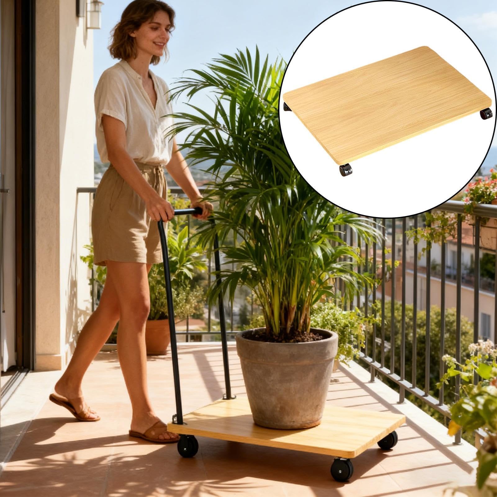 Genérico Soporte para Impresora con Ruedas para Debajo del Escritorio - Capacidad de 35 kg, Estante móvil para impresoras en casa y Oficina, Compatible con impresoras y electrodomésticos, diseño Comp