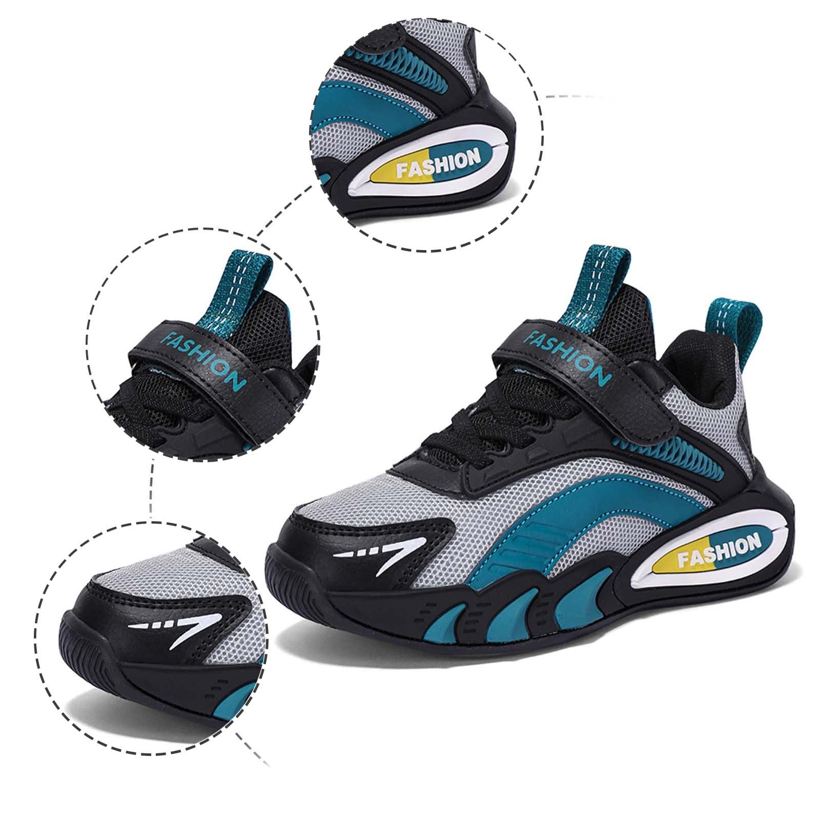 Scarpe da Corsa Ragazzo - Scarpe Ginnastica Bambino Estive Scarpe da Ginnastica per Leggere in Mesh Traspirante con Suola Morbida Comode Calzature Sportive per Sport Quotidiani e attività All'Aperto.