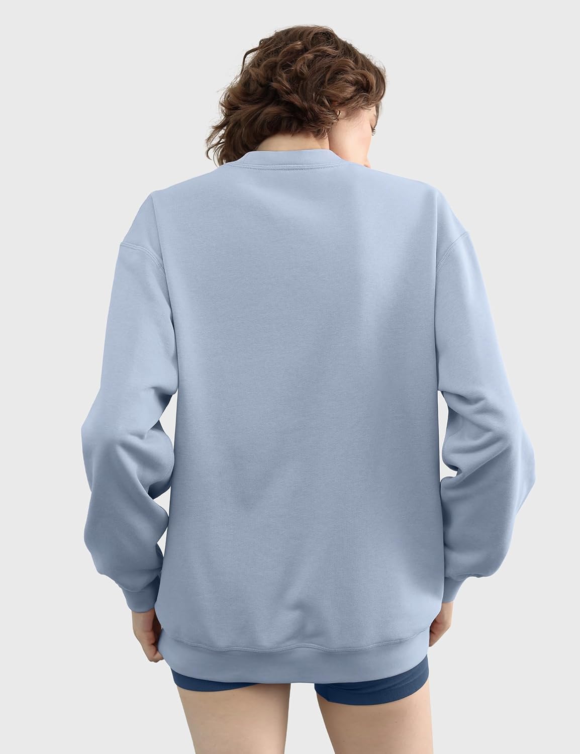 PUMIEY Women's Oversized Sweatshirt Crewneck Long Sleeve Loose Pullover Tops Fall Fashion Airy Collection - Image 5