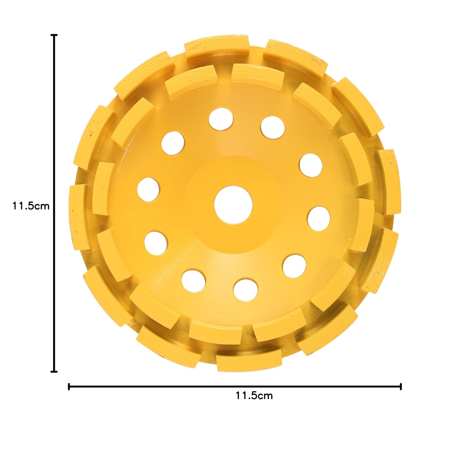 TIMCO CGDE115 10 mm Cup Grinding Wheel 115 x 22.2-1 pc