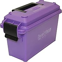 Vista 7 de MTM AC30T Ammo Storage Box, 30 Cal Ammo Can, Excellent Field Boxes, Water and Dust Resistant, Lockable Storage Box with Handle, Secures Hunting