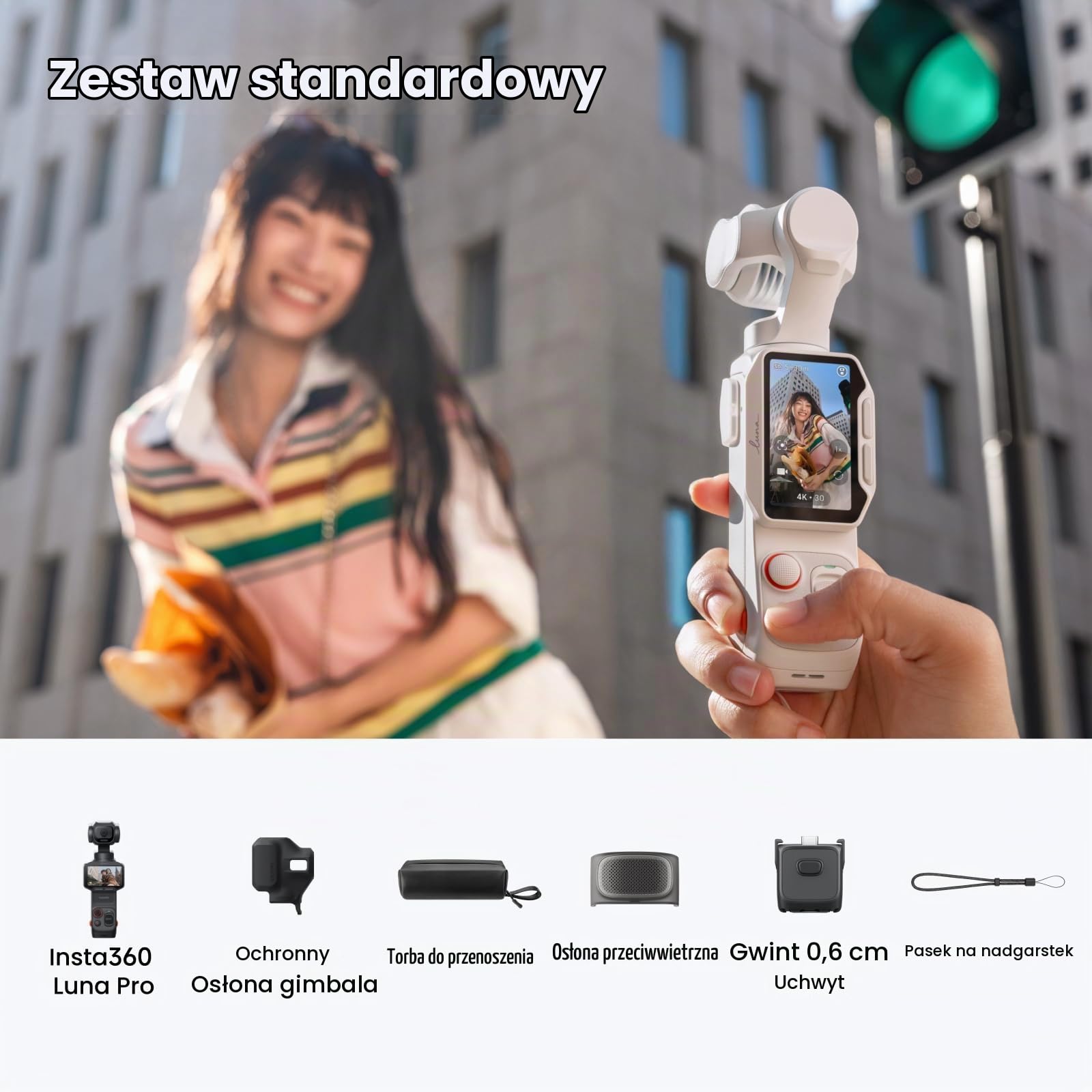 Insta360 Luna Pro - 8K Vlogging Camera with Leica Lens