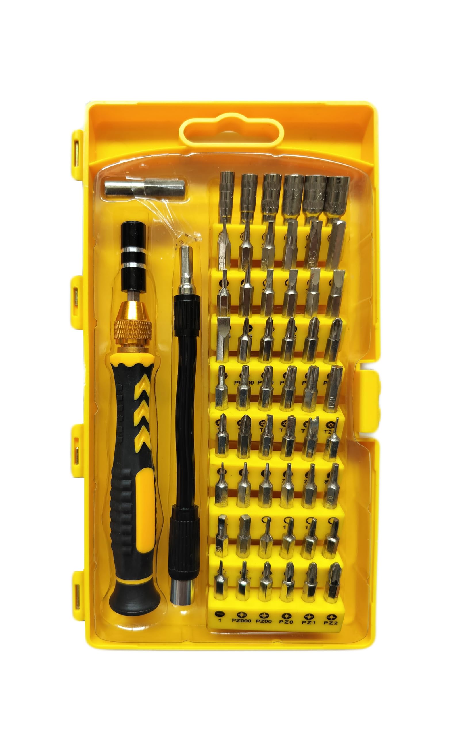 Plan4Buy 58 in 1 Precision Screwdriver Bit Sets with 56 Bits, Magnetic Repair Tool Kit Ideal for PC, Laptops, Phones, Game Consoles and Electronics (Chrome Vanadium Alloy Steel) (B0C6ZY1G35) Amazon Price History, Amazon Price Tracker