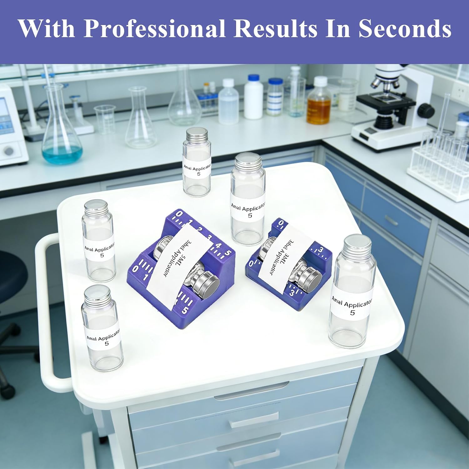 2 Pcs Set Vial Label Applicator Tool for 3ml and 10ml Vials