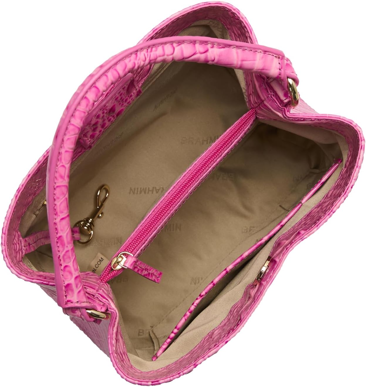 BRAHMIN Mini Amelia - Candy Pink Melbourne