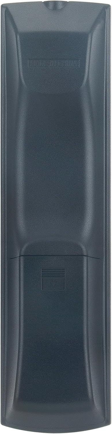 Back view of the RC-682M remote control showing the battery compartment.