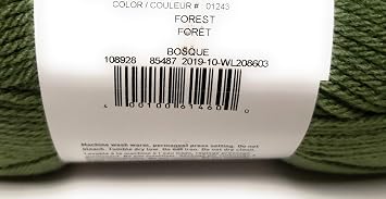 Loops & Threads Impeccable Yarn 4.5 oz. One Ball - Forest