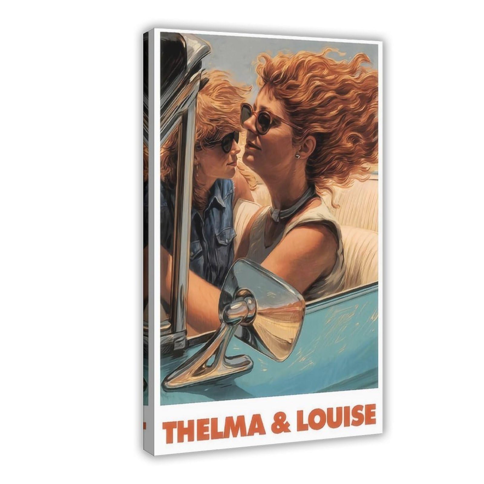jaeilkd Thelma & Louise Movie Poster Canvas Poster Bedroom Decor Landscape Office Room Decor Gift 16x24inch(40x60cm)