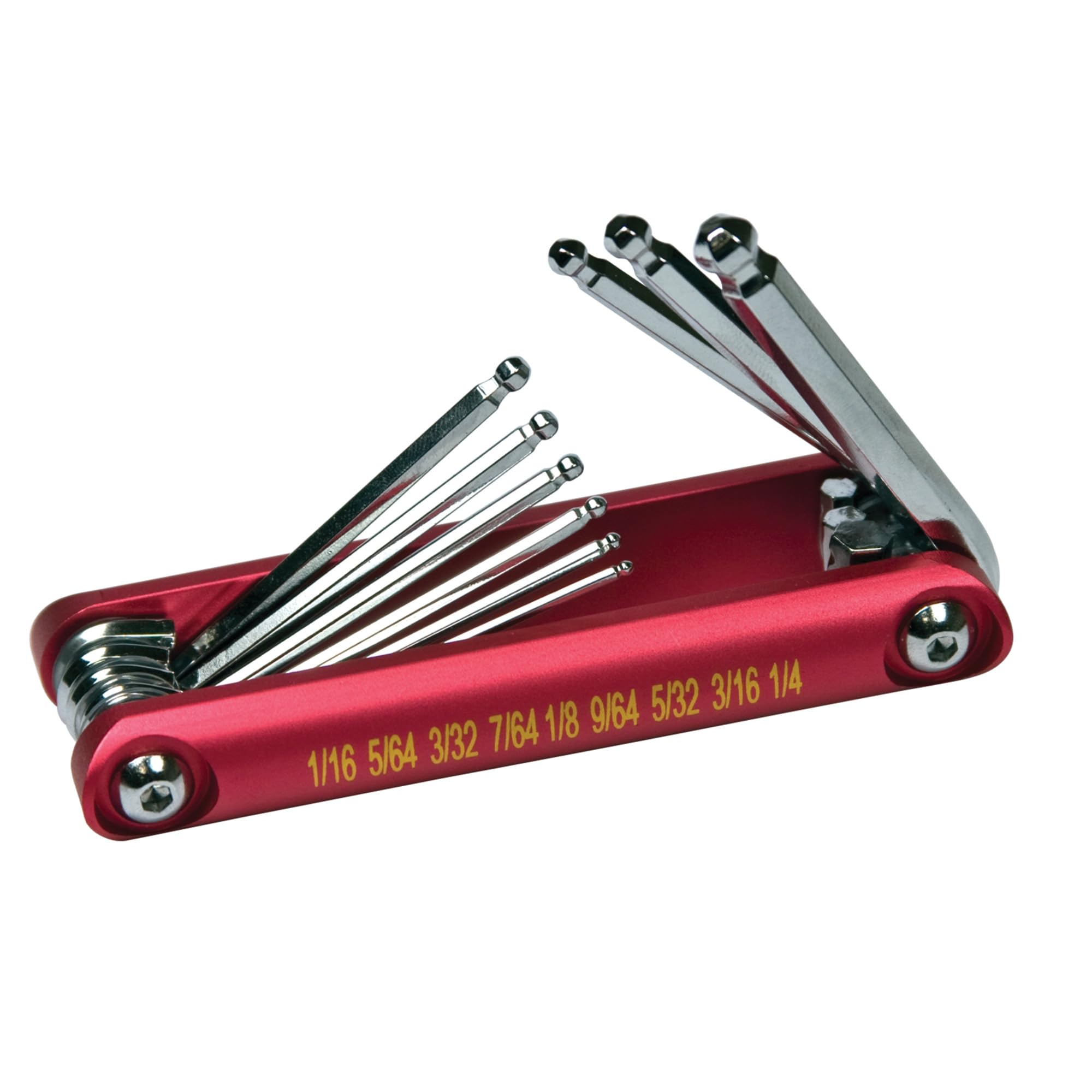 20146 Aluminum 9-Piece SAE Hex Key Set, 9pc