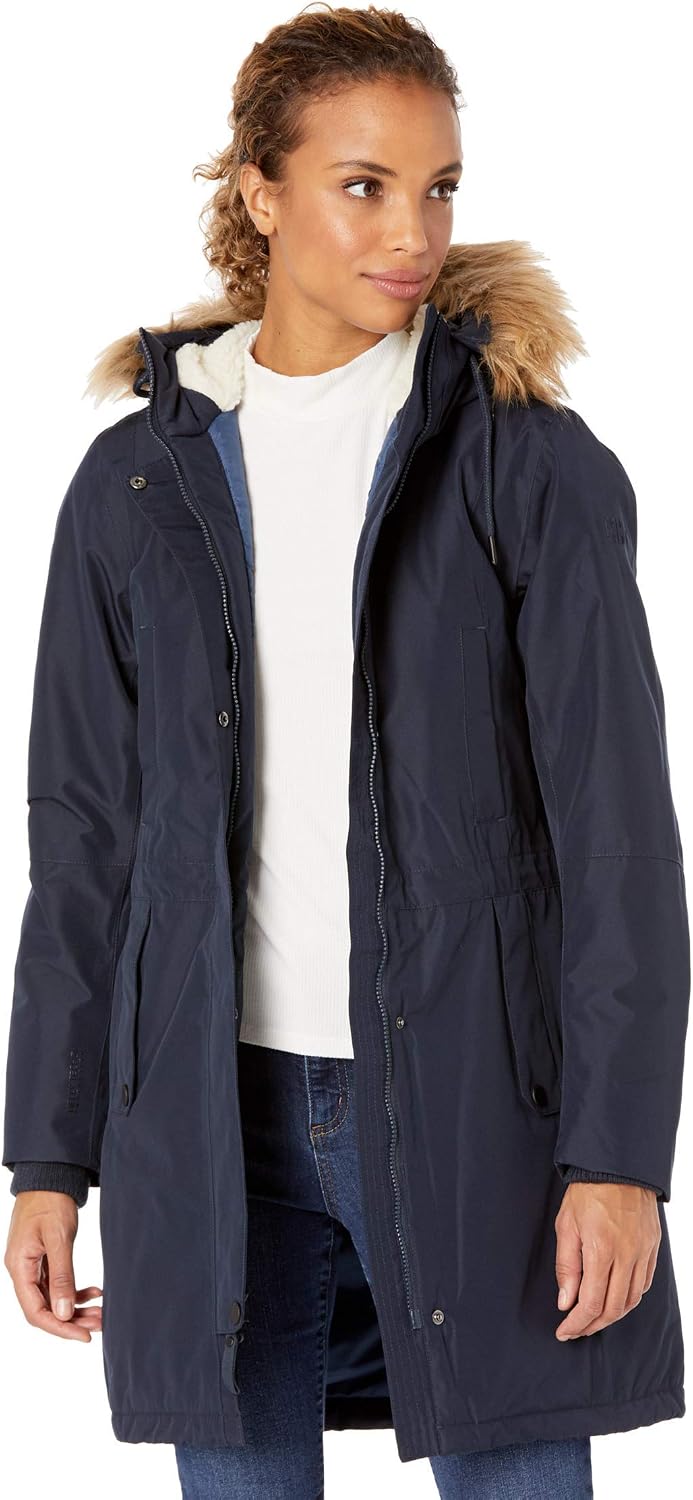 Helly-Hansen Womens Mayen Waterproof Breathable Parka Insulated Hooded Jacket