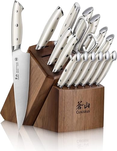 Cangshan Z1-Z Series - Juego de cuchillos 17 piezas Cangshan Z1-Z Series - Juego de cuchillos 17 piezas