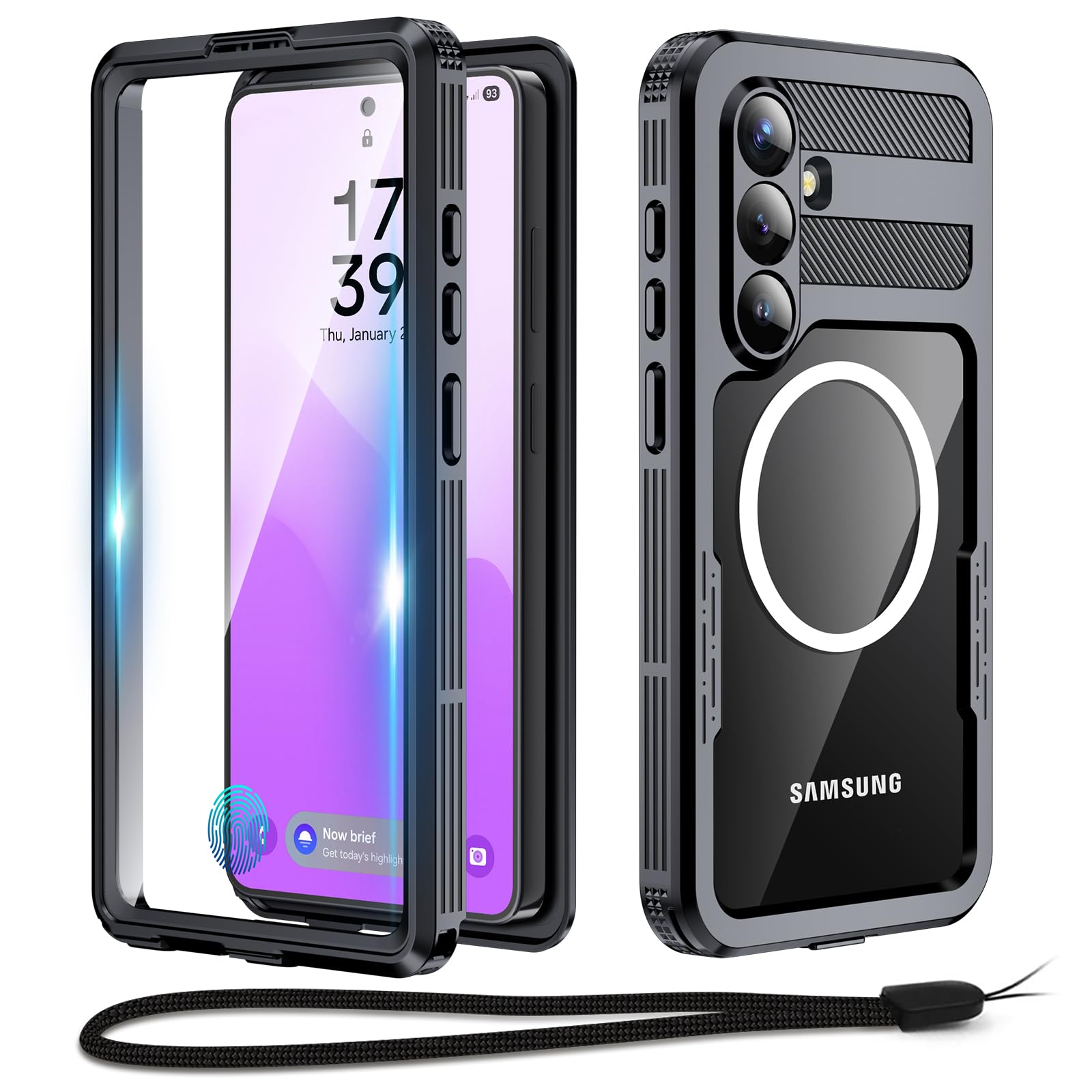 Beeasy für Samsung Galaxy S26 Hülle Wasserdicht