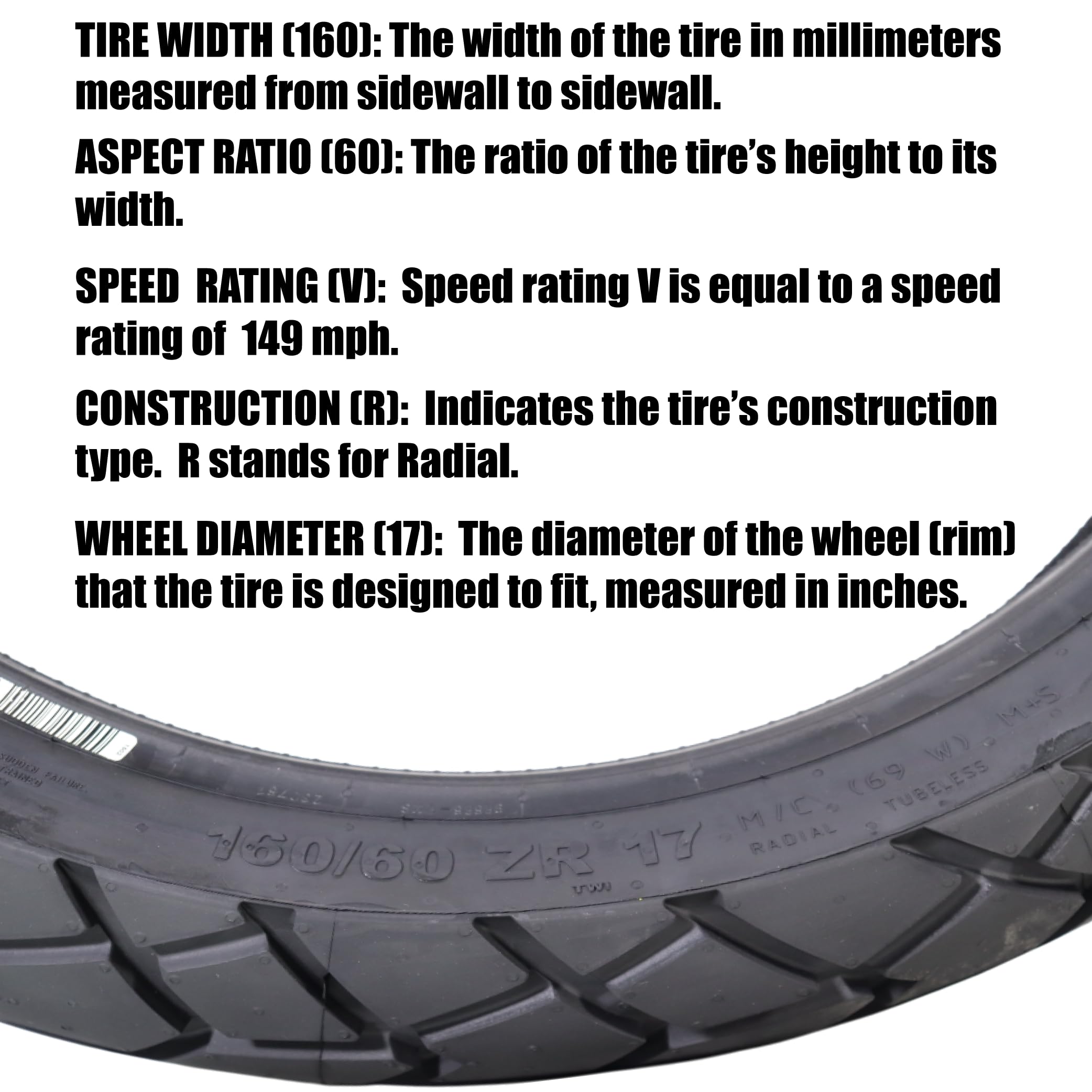 Continental TKC70 R TL M+S - 160/60/R17 69W - A/A/70dB - Pneumatici Per tutte le stagioni (Moto)