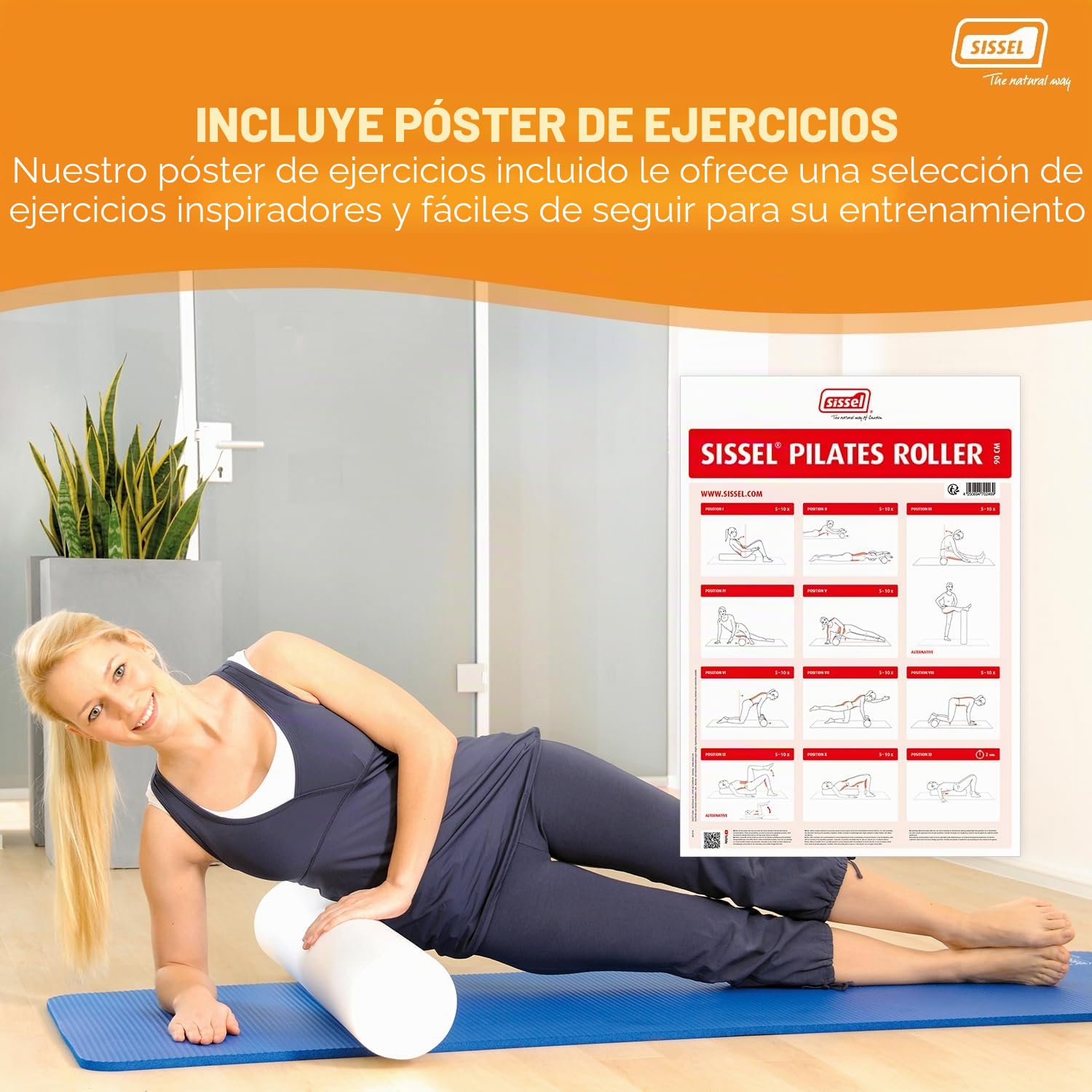 Sissel - Rodillo para Pilates