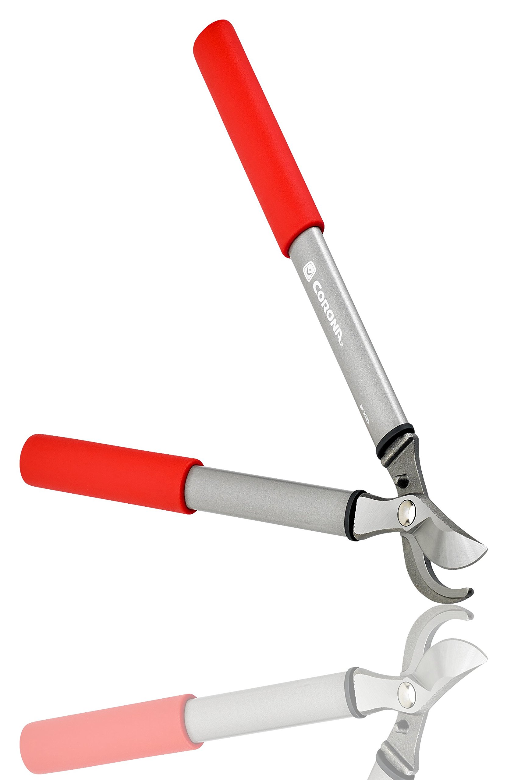 CoronaTools BP 3225D Forged Steel ClassicCUT Two-Handed Bypass Pruner-3/4 Inch Cut Capacity Stem and Branch Garden Shears, Red