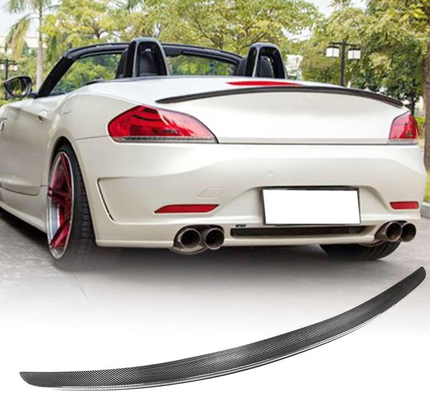 Carbon Fiber Rear Trunk Spoiler for BMW Z Series Z4 E89 2009-2015 20i/23i/28i/30i/35i Customized Wing Lip Rear Highkick Spoiler Wing Factory Outlet