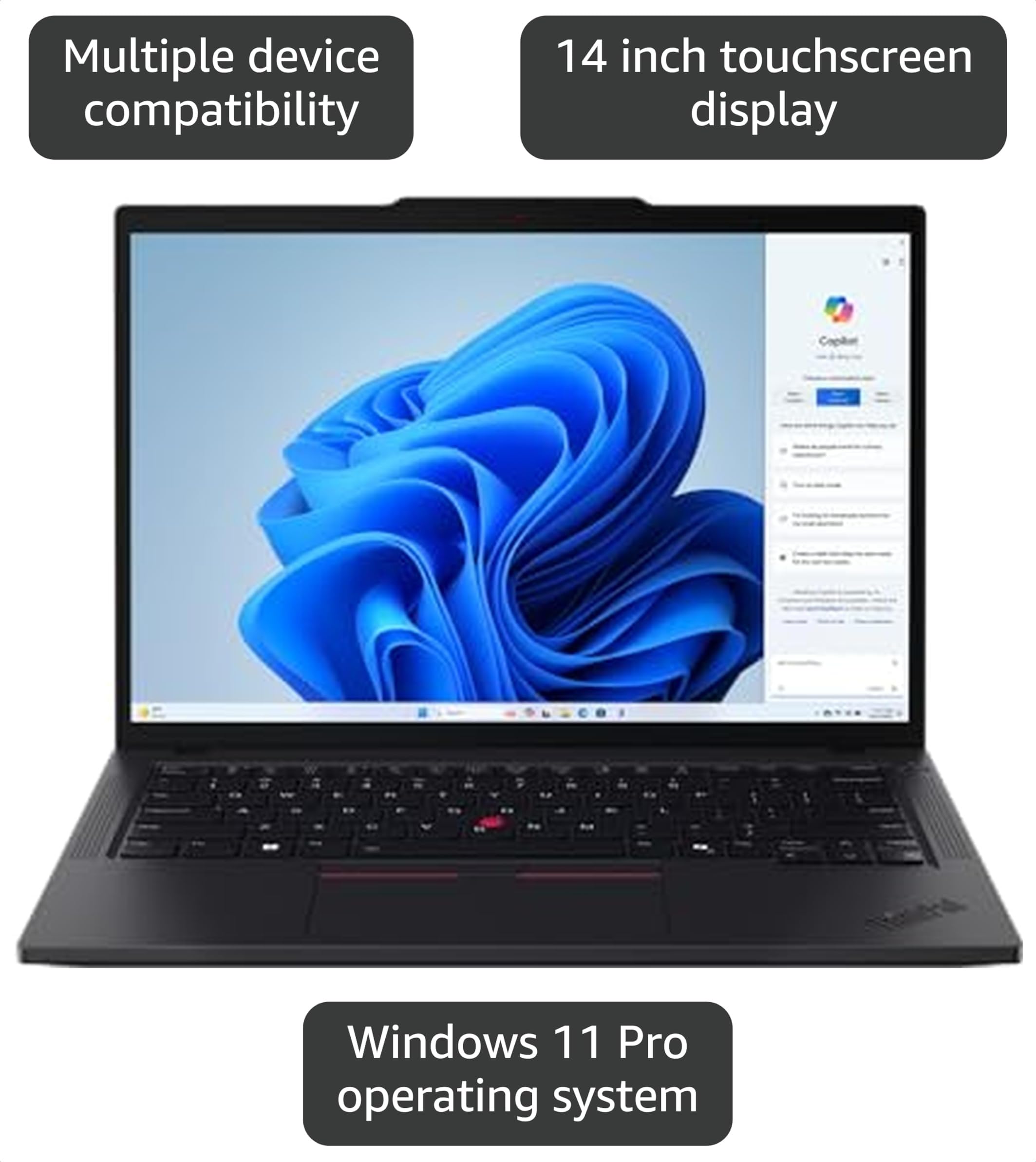 Amazon.com: Lenovo ThinkPad T14 Gen 5 21ML008NUS 14