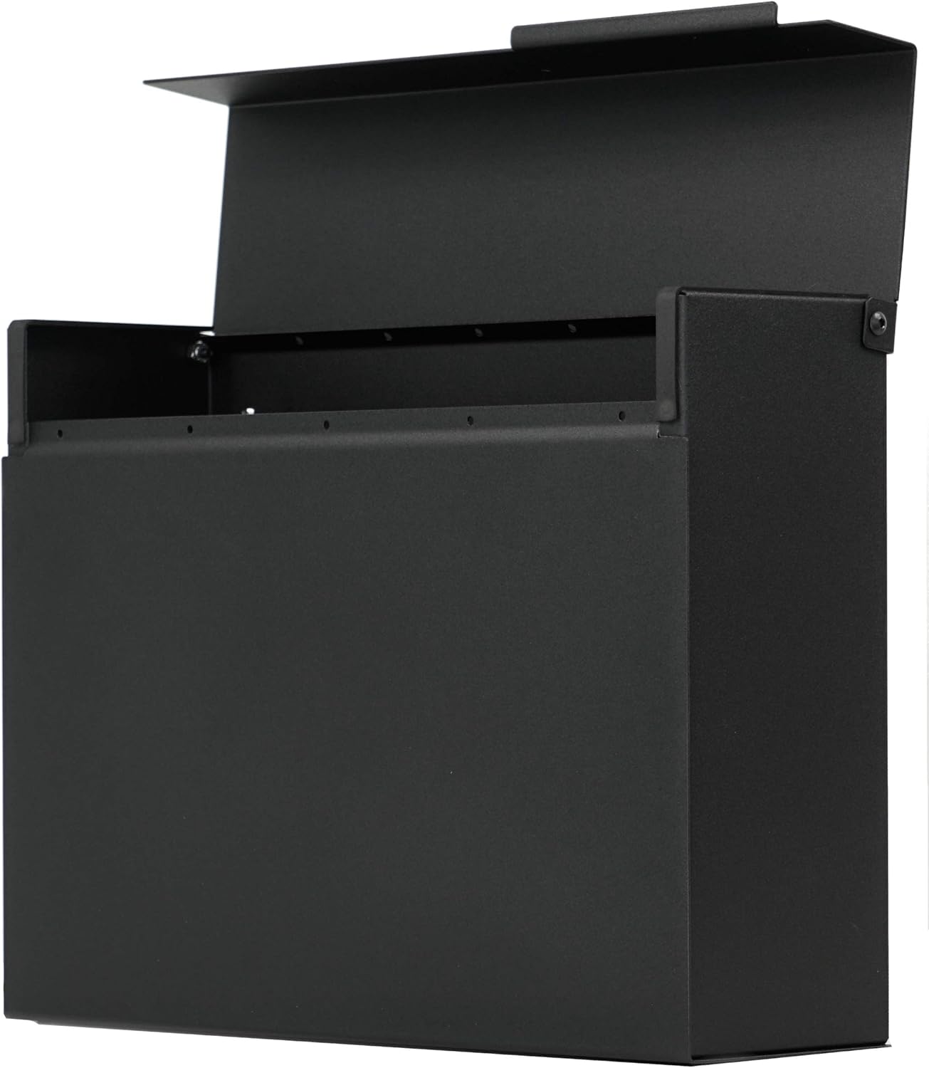 Vsons Modern Design Mailbox, wall-Mount Mailbox Vsons Design Mitch B (Aluminum Black Powder Coated) (Black)