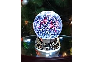 MOMENTS IN TIME 5.9"H Acrylic Cardinals Globe