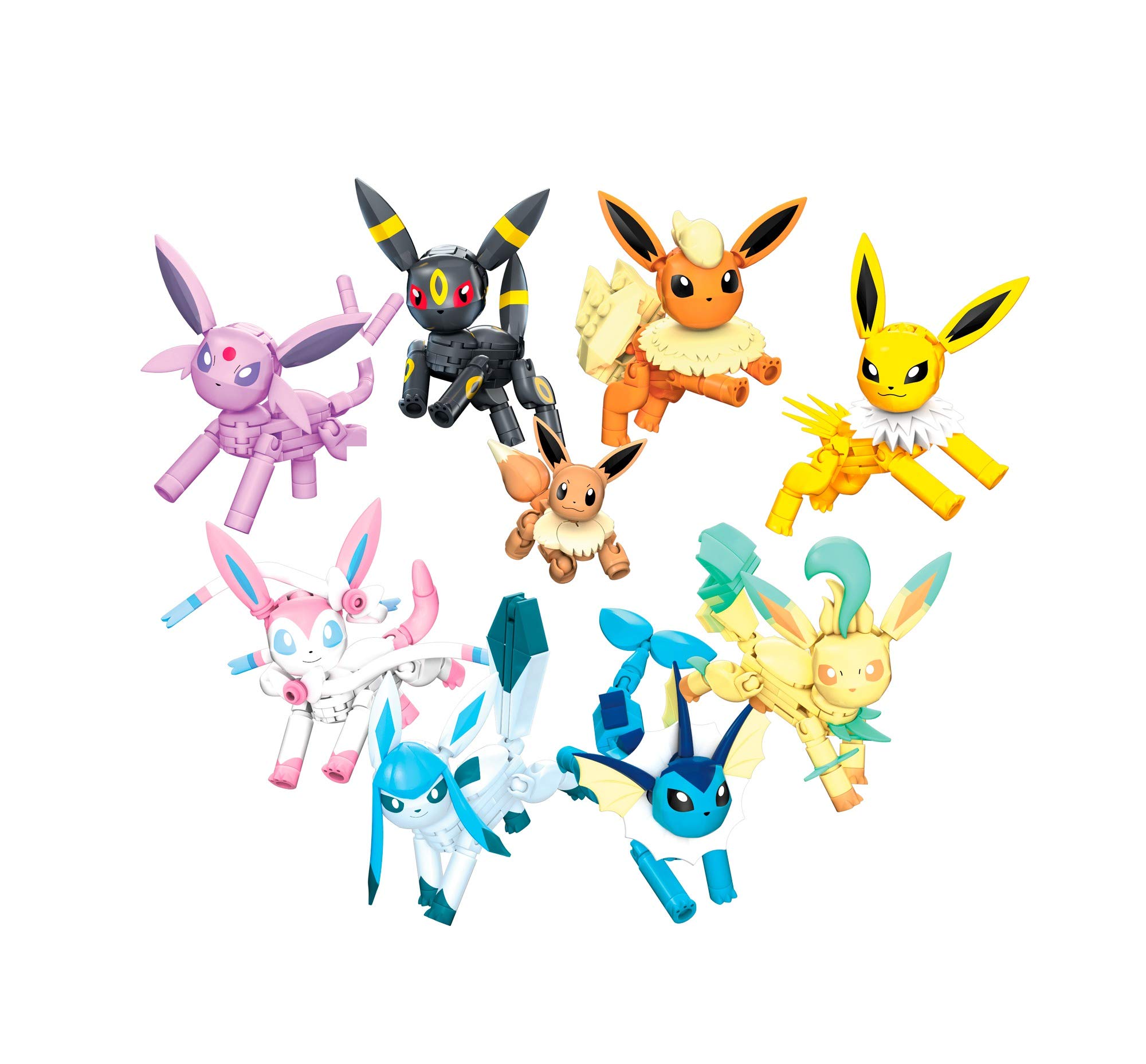MEGA Pokémon Every Eevee Evolution toy 