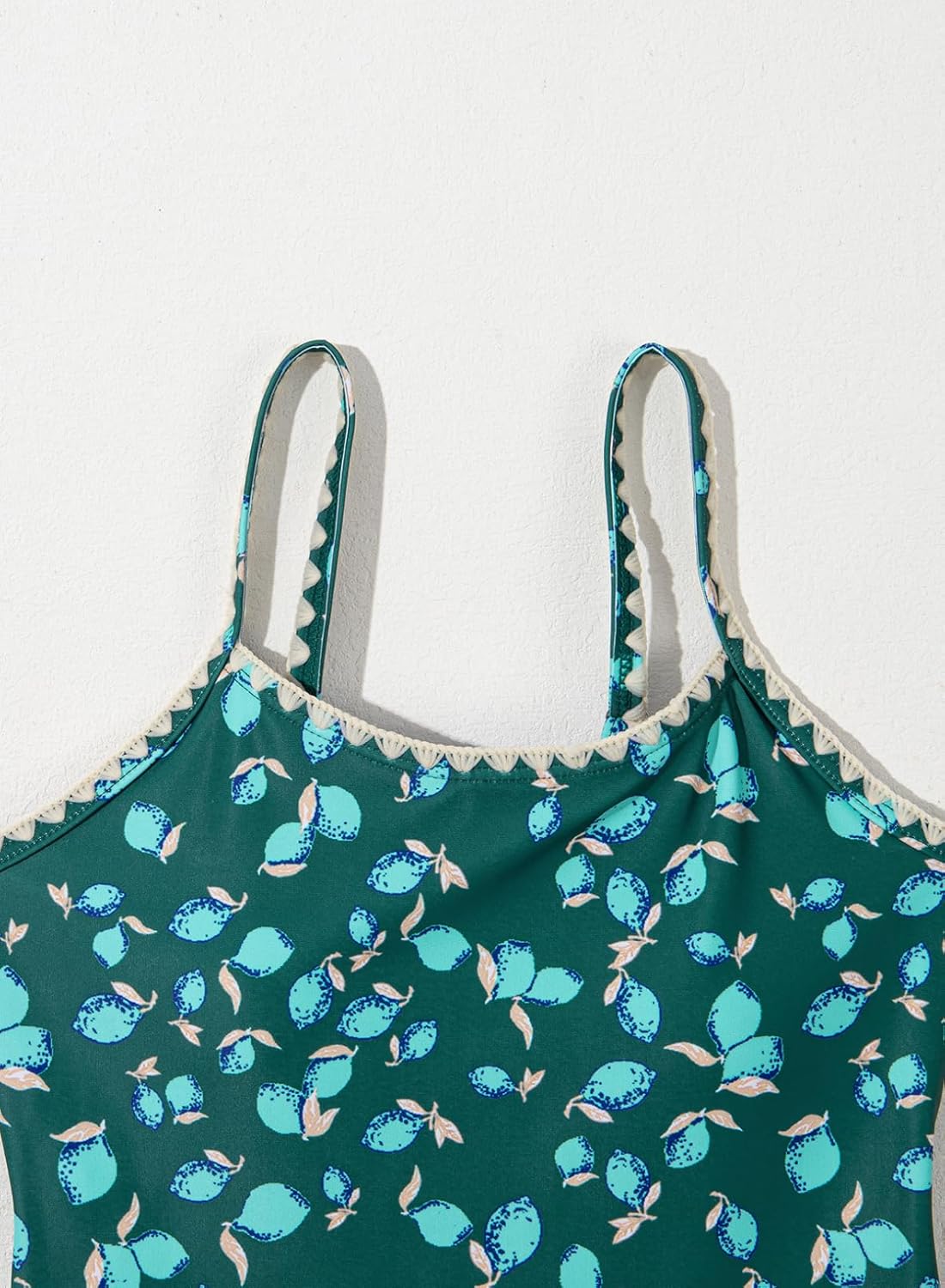 blibean Girls Swimsuits One Piece Bathing Suit with Bra Pads Size 6-15 Years - Image 3