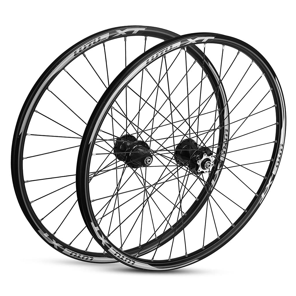 Zestaw kół do roweru górskiego 66.0 cm/69.8 cm/73.7 cm hamulce tarczowe dla 7-11 prędkości 32H Quick Release