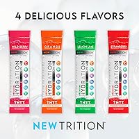 Vista 13 de NewTrition® Hydration Powder - Pack of 48 Electrolyte Powder Packets, Naturally Flavored Hydrating Packets for Water, Fast Acting Electrolytes with