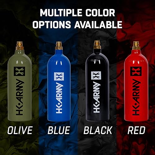 Miniatura 8 de HK Army 20oz Aluminum CO2 Tank - High Pressure Compressed Air System for Paintball & Airsoft Gear