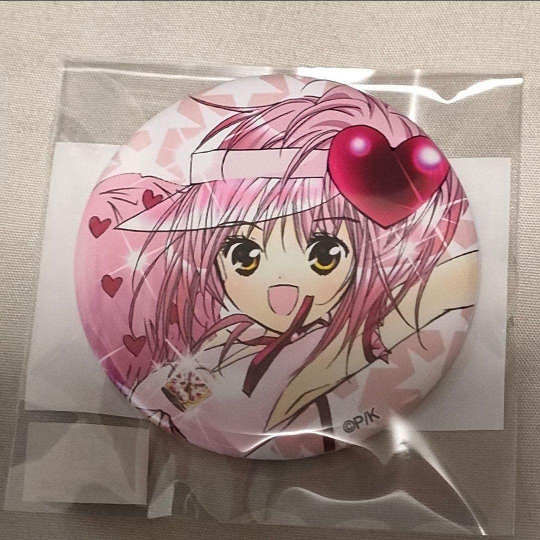 しゅごキャラ！　まるくじ限定　缶バッジ　日奈森あむ　アミュレットハート しゅごキャラ！ まるくじ限定 缶バッジ 日奈森あむ アミュレットハート