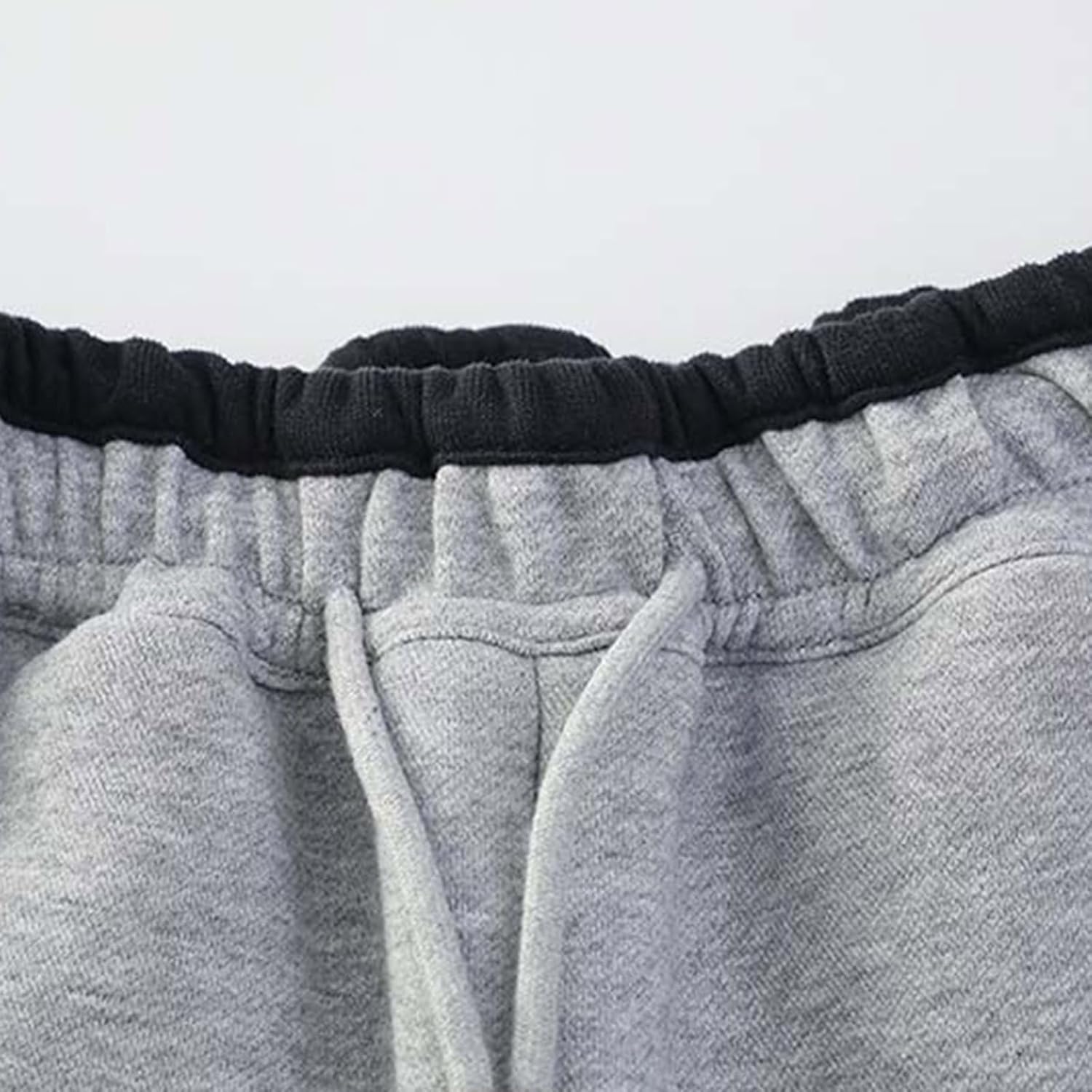 IWIHMIV Girls Wide Leg Sweatpants Elastic Waist Kids Baggy Track Pants Casual Winter Warm Sweatpants with Pockets