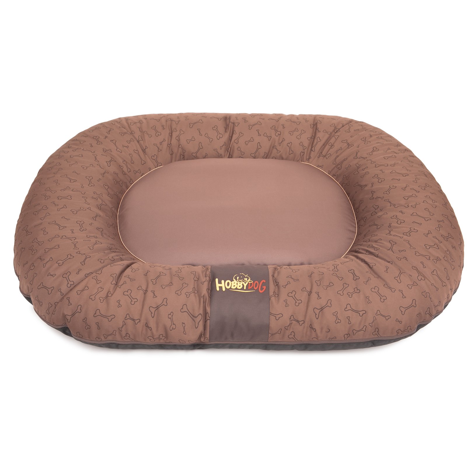 Pontoon pour chien marron clair lit grand tapis Hobbydog L 90cm