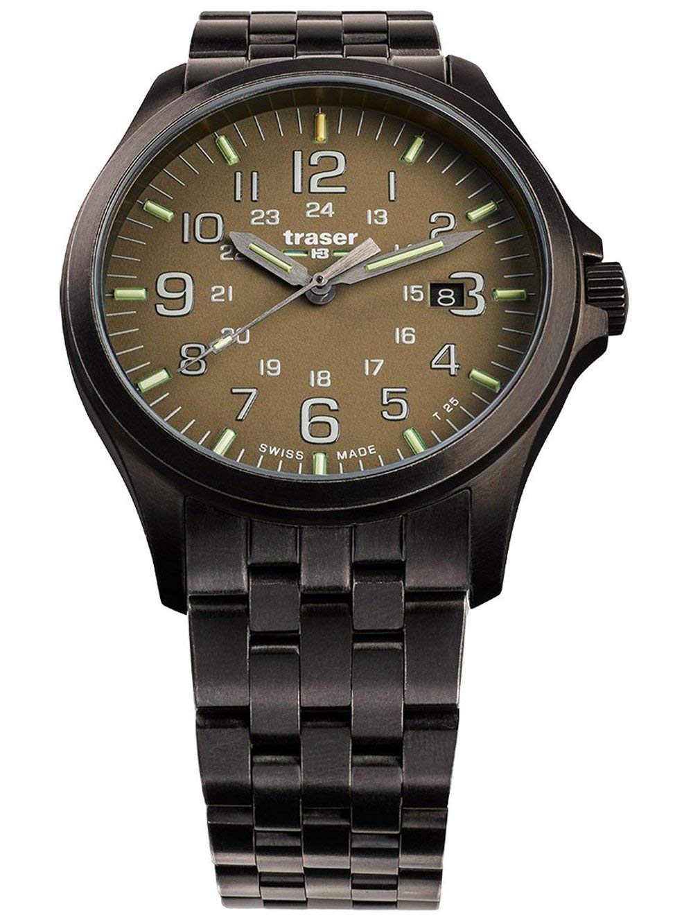 TraserH3 108738 P67 Officer Gunmetal Khaki Men´s 42mm 10ATM