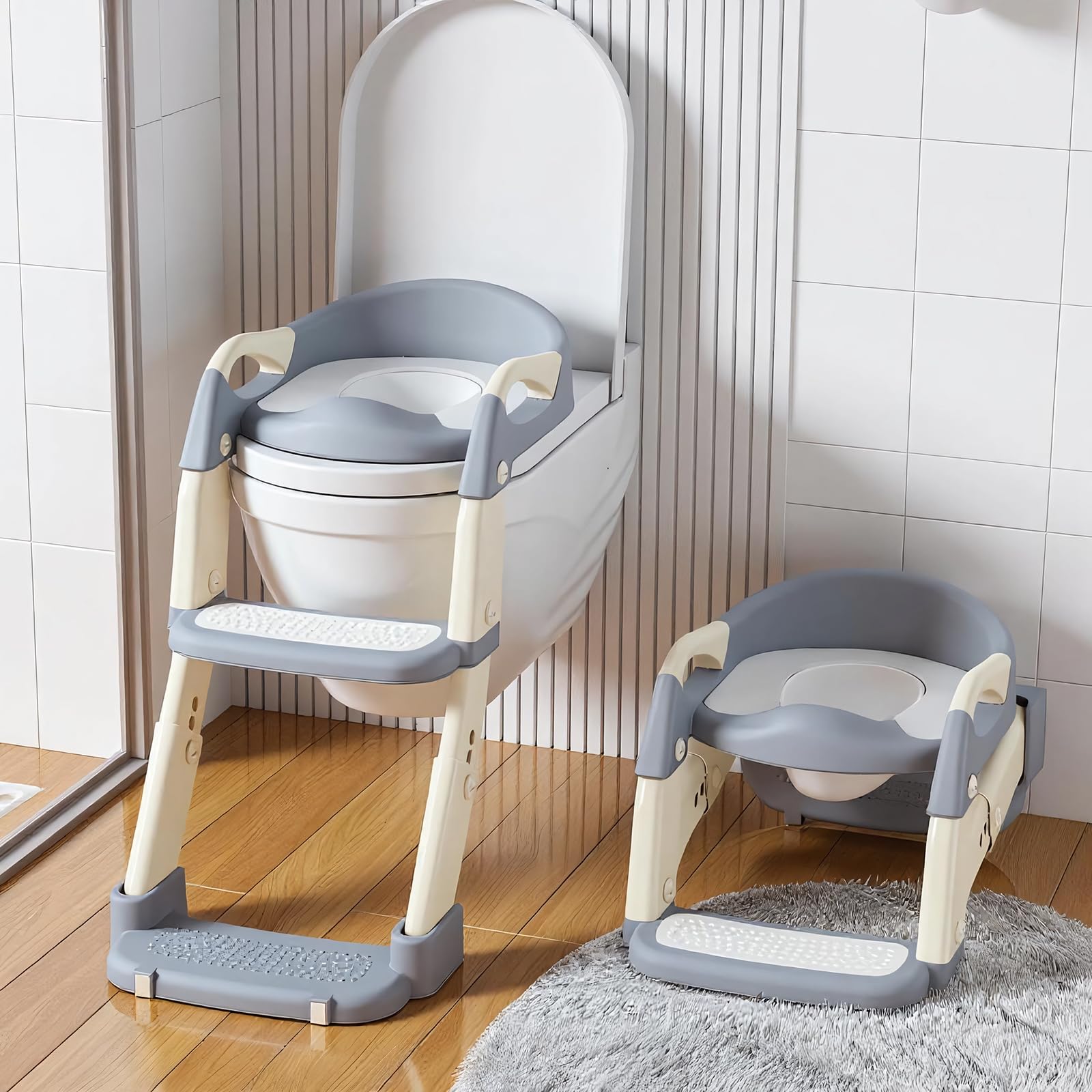 Scaletta WC per bambini, aggiornata toilette per bambini per ragazzi e ragazze