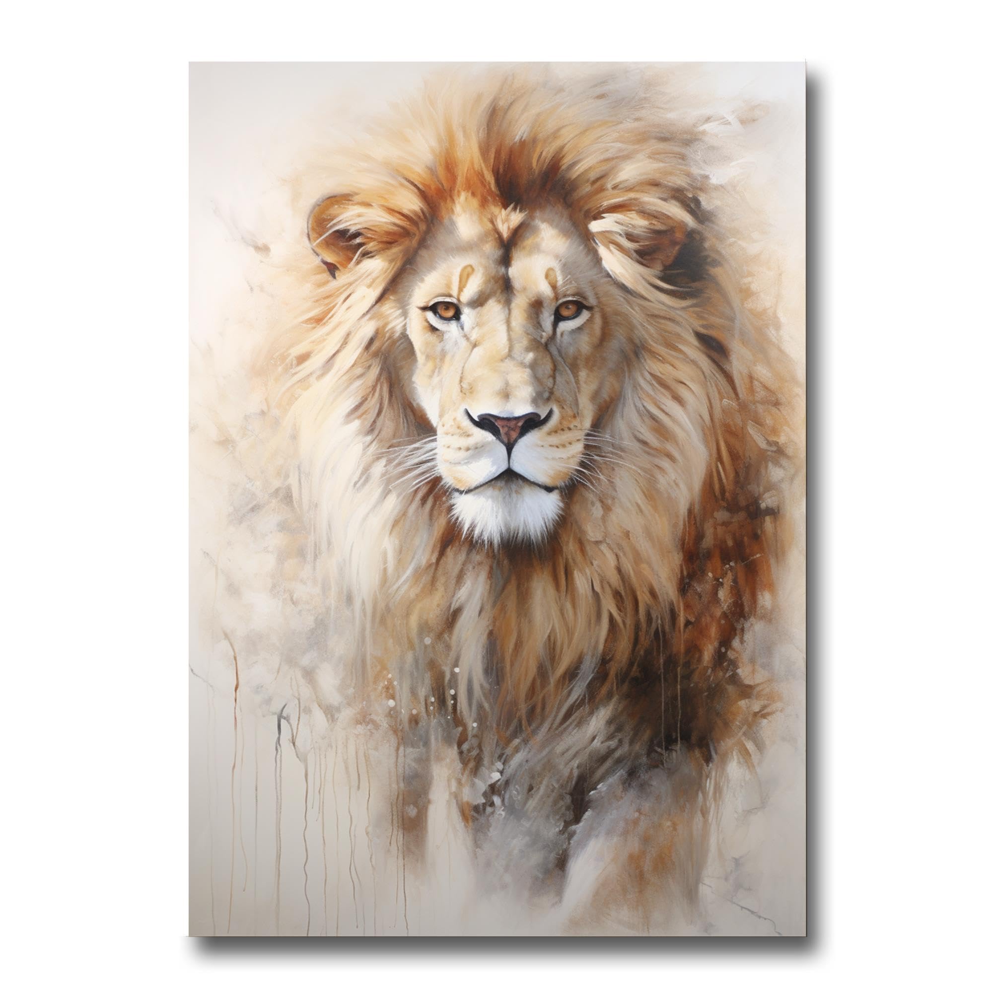 Lion Animal Wall Decor, Lion Wall Art, Jungle Themed Photo Print, Lion Wall Hanging, Wildlife Wall Art, Lion Wall Decor, Wildlife Photography Print, Office Decor, Decor