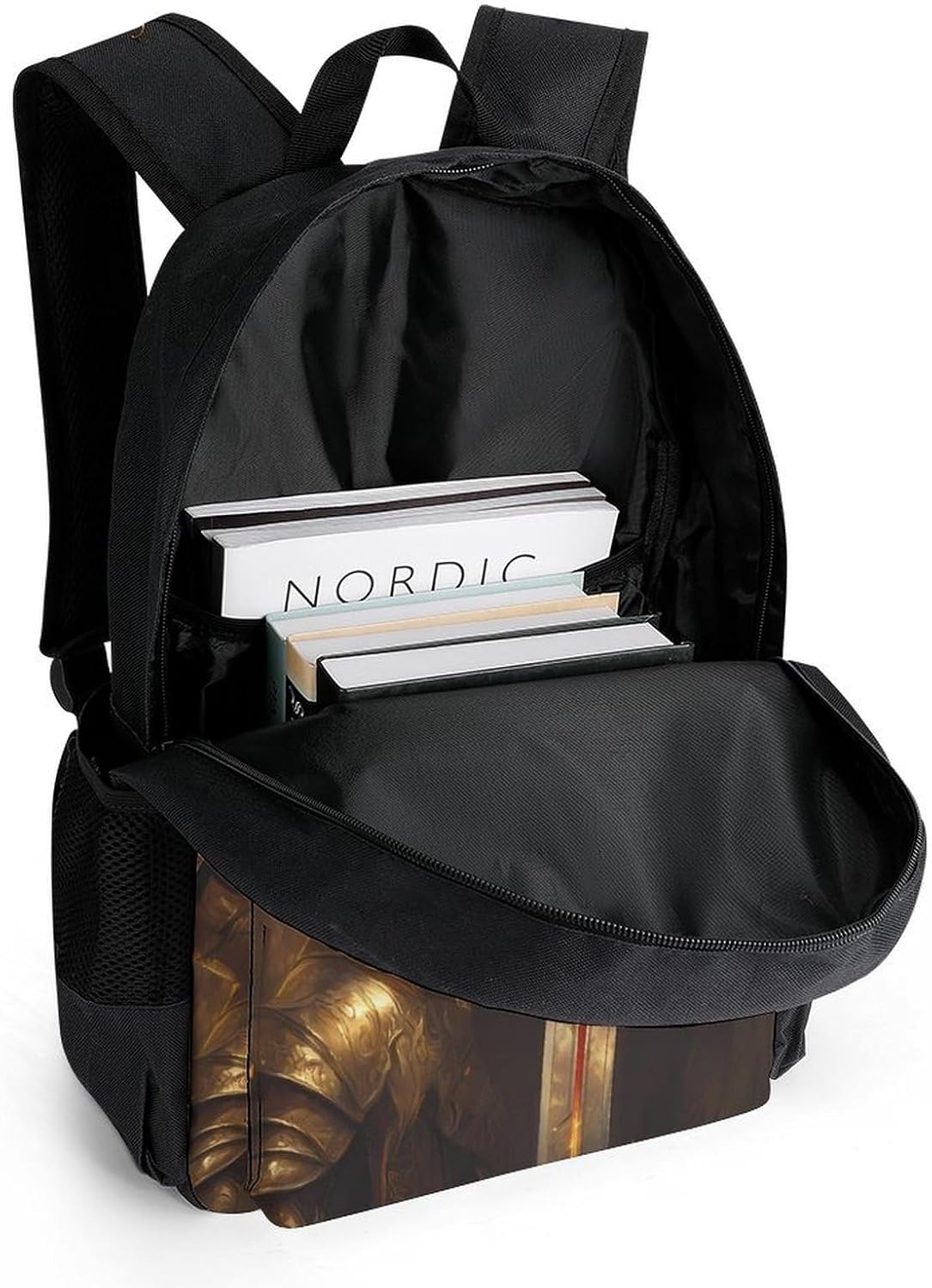 Lion And God Woman Warriores of God Laptop Backpack for Men Women Fashion Computer Bag Business Travel Daypack