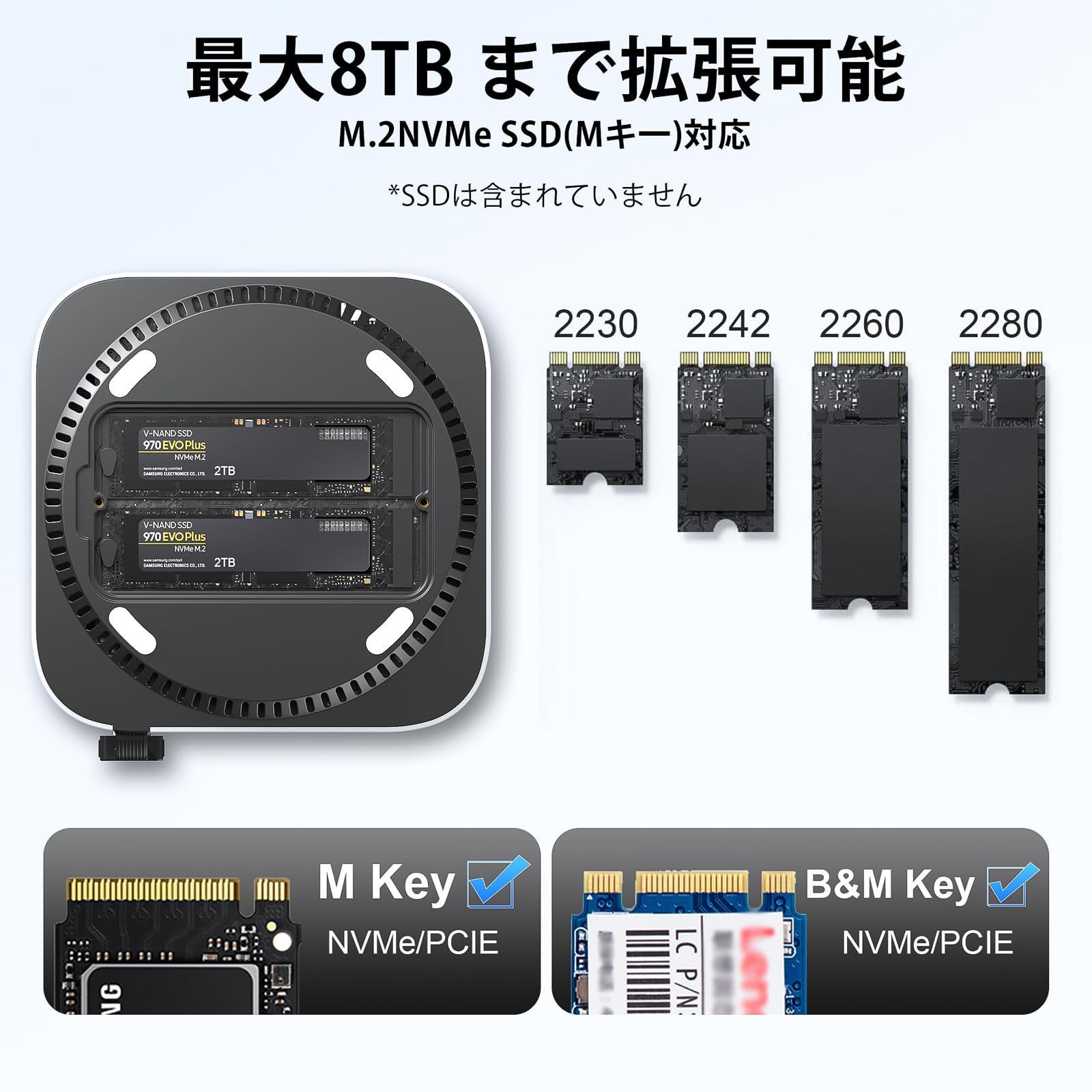 Amazon.co.jp: Mac mini M4 /M4 Proドッキングステーション & アルミ製